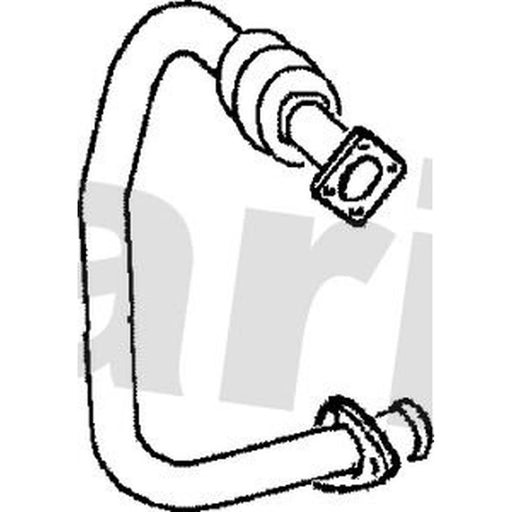 Klarius Exhaust Pipe OD fits VW Transporter / Caravelle T3 Bus 1986-1992 1.7