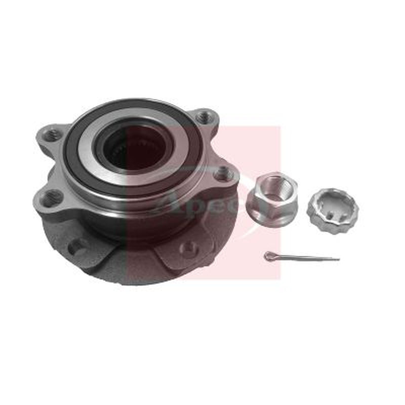 Apec Wheel Bearing Kit fits Nissan Qashqai II 2013-2015 1.2 1.5 1.6 2.0