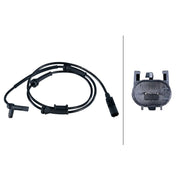 Hella ABS Wheel Speed Sensor Front fits Abarth 500 / 595 / 695 2008 on 1.4