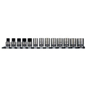 Sealey Premier Black Premier Black Lock-On Socket Set 1/2"Sq Drive 13pc AK2742B Sealey Premier Black - Dynamic Drive