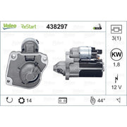 Valeo Starter Motor 12V 1.8kW 14 Teeth 438297