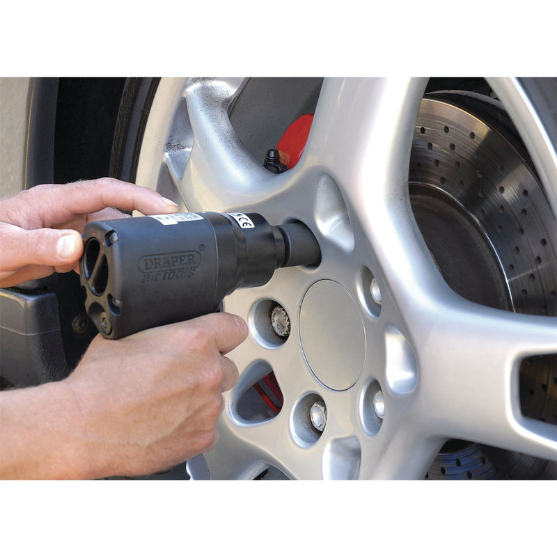 Draper Locking Wheel Nut Set, 1/2" Sq. Dr. (4 Piece) 34032 Draper - Dynamic Drive