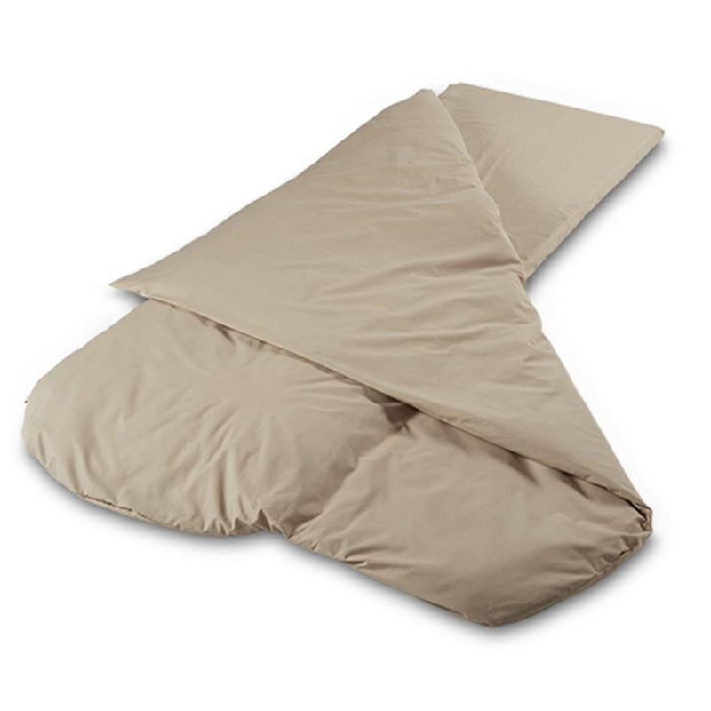 Cappuccino Compact Duvalay 4.5 Tog Dual Season Sleeping Bag Duvet & Topper CAPPUCCINO Duvalay - Dynamic Drive