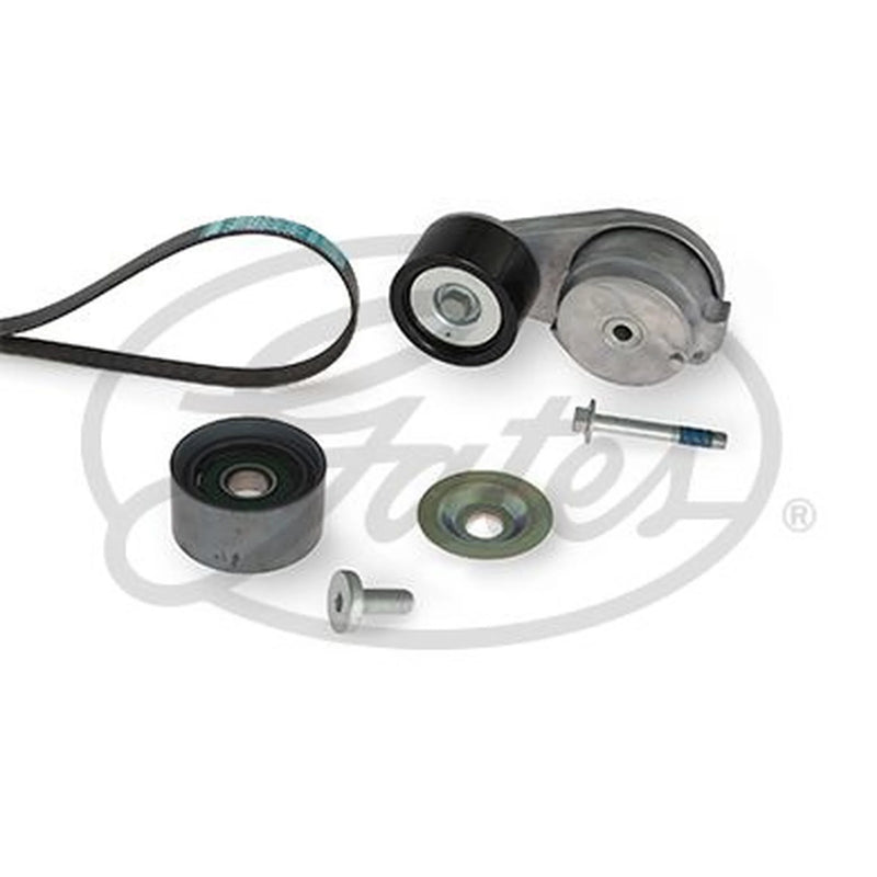 Gates V-Ribbed Belt Set fits Volvo Fm 2005 on