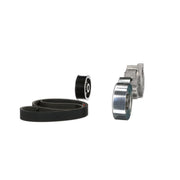 Gates V-Ribbed Belt Set fits Mitsubishi Pajero/Shogun IV 2006-2007 3.0 3.8
