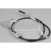 Borg & Beck Handbrake Cable Right Rear BKB2762