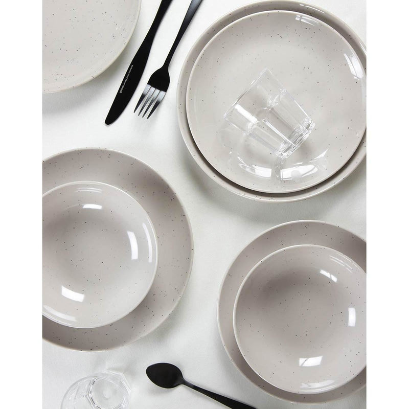 Gimex Cutlery Black 16 Pieces Gimex - Dynamic Drive