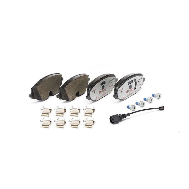 Brembo 4 x Front Brake Pad Set fits Audi A3 2019-2020