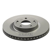 Juratek 2 x Vented Front Brake Discs TOY153-x2