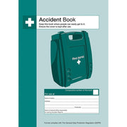 A5 Accident Book/First Aid Injury Record Book/Work Place Staff Accident Log Book Safety First Aid Group  - Dynamic Drive