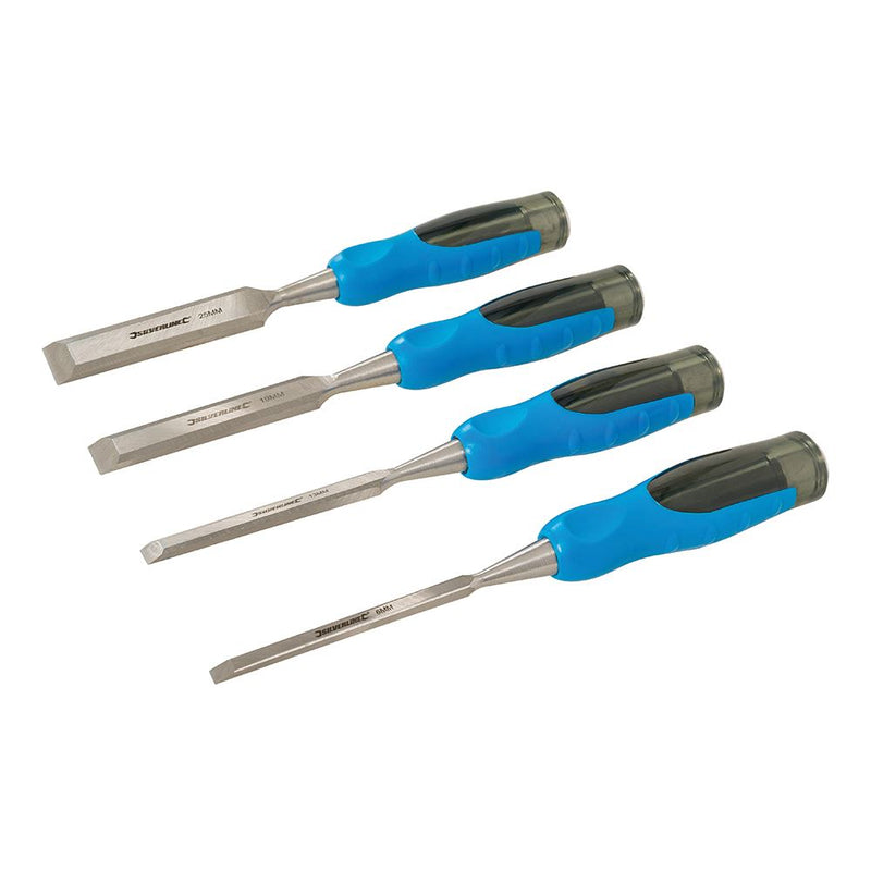 Silverline Expert Wood Chisel Set 4pce 4pce 633495 Silverline  - Dynamic Drive