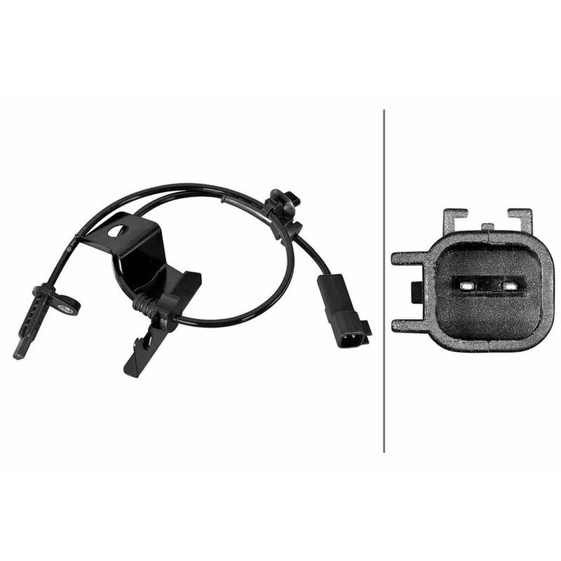 Hella ABS Wheel Speed Sensor Front fits Ford Mondeo V 2014-2022