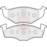Apec Front Brake Pad Set fits Seat Cordoba 1993-2002 1.4 1.6 1.9