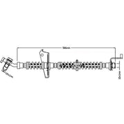 Juratek Brake Hydraulic Hose Line Front fits Land Rover Discovery 1998-2004
