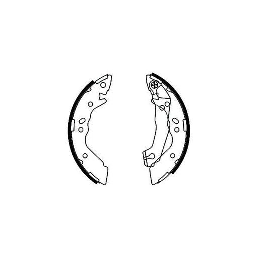 Mintex Brake Shoe Set Axle Kit fits Hyundai Accent 1994-2000 1.3 1.5