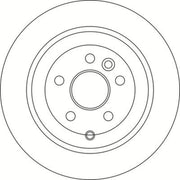 Abtex Rear Brake Solid Discs & Pads fits Land Rover Freelander 2 2006-2014 2.2