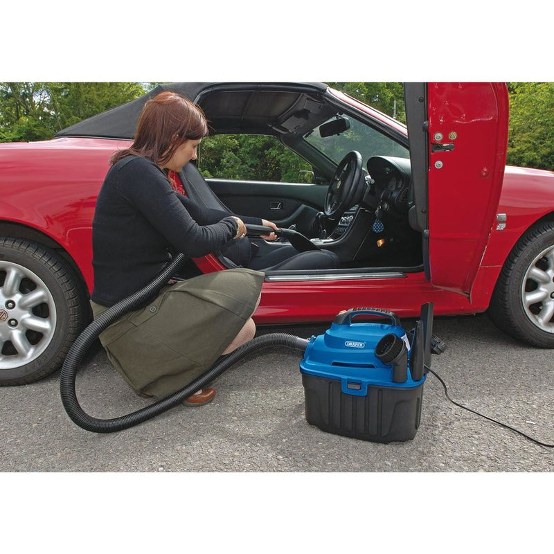 Draper 230V Wet and Dry Vacuum Cleaner with Stainless Steel Tank, 20L, 1250W Draper - Dynamic Drive