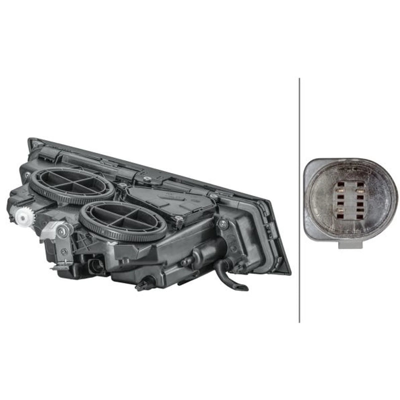 Hella Front Left Fog Light H7/H3 fits Volvo Fh 2005 on