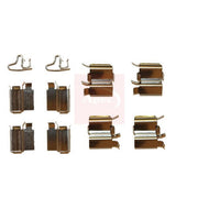 Apec Brake Pad Accessory Fitting Kit Front fits Mazda P 1998-2004 1.3 1.4 1.5