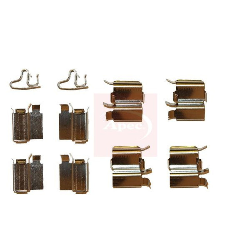 Apec Brake Pad Accessory Fitting Kit Front fits Mazda P 1998-2004 1.3 1.4 1.5
