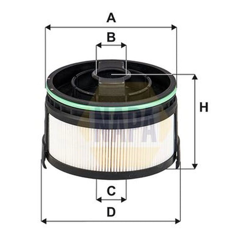 NAPA Fuel Filter Element fits Mercedes-Benz C-Class 2018-2023
