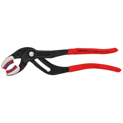 KNIPEX 81 11 250 SB Siphon and Connector Pliers, 250mm (self-service - image 1