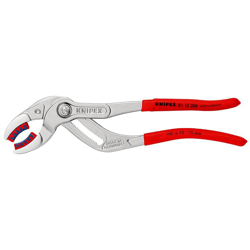 KNIPEX 81 13 250 SB Siphon and Connector Pliers, 250mm (self-service - image 1