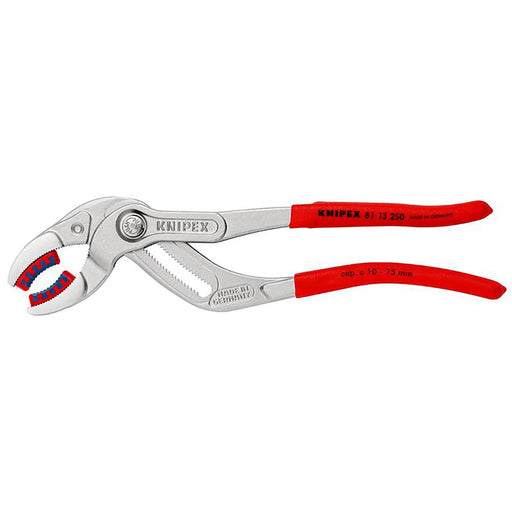 KNIPEX 81 13 250 SB Siphon and Connector Pliers, 250mm (self-service - image 1