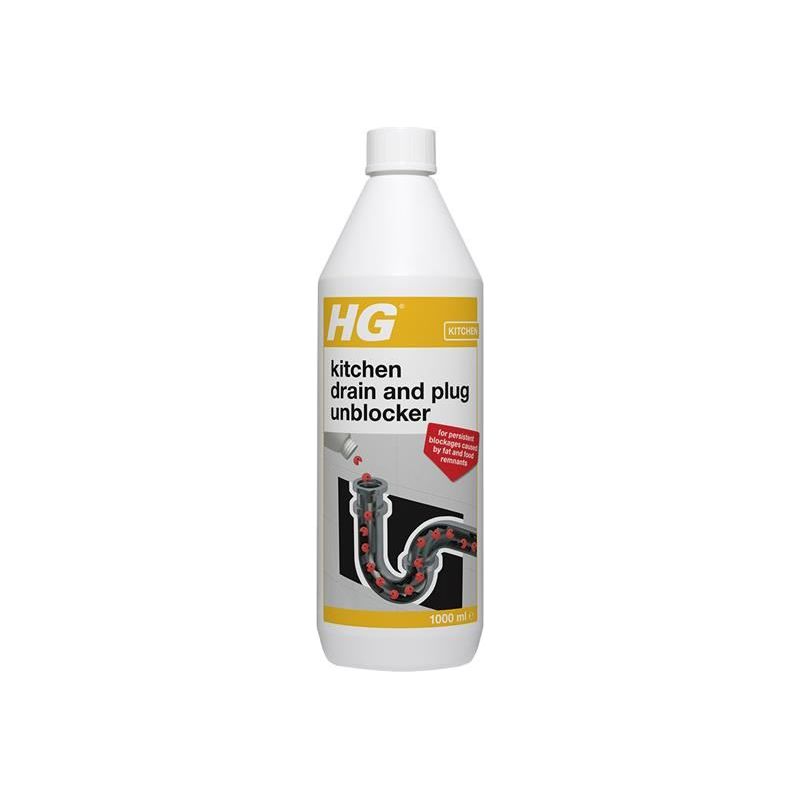 Hg Kitchen Drain and Plug Unblocker 1 litre HG - Dynamic Drive