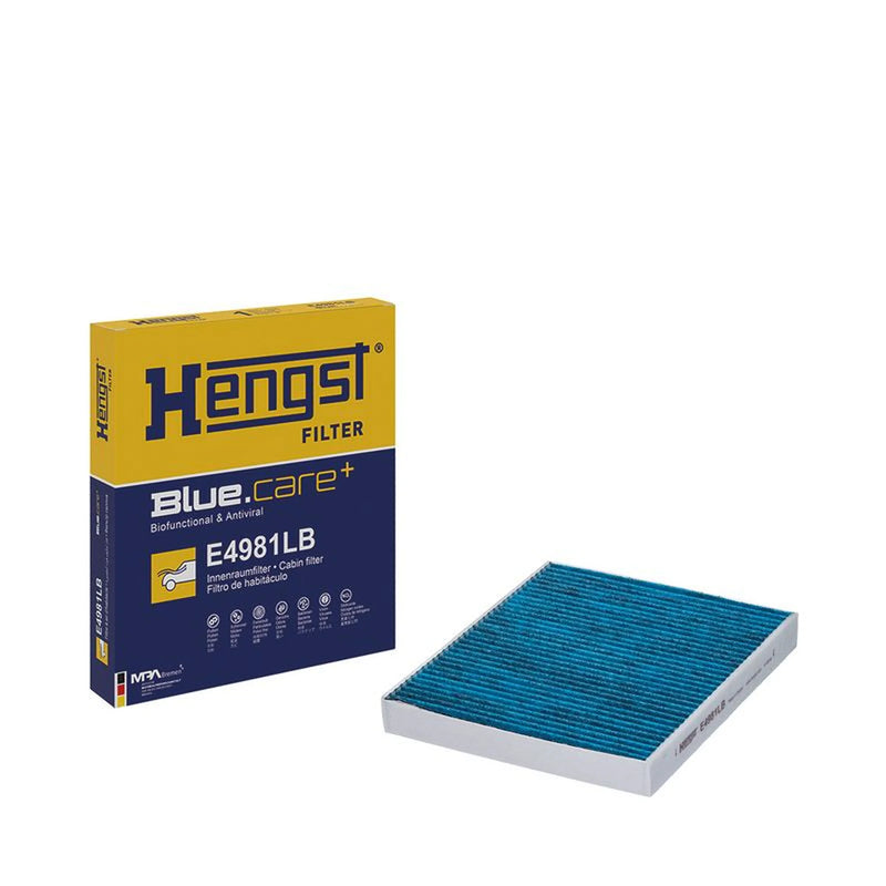 Hengst Cabin Air Filter (Pollen Filter) fits Audi A1 2018 on
