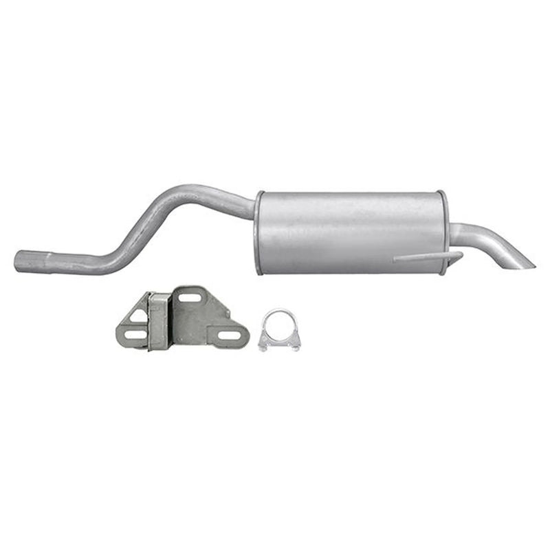 Hella End Silencer Rear fits Renault Clio 1998-2012 1.5 1.6 1.9