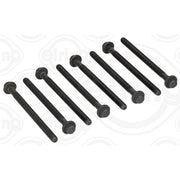Elring Cylinder Head Bolt Set with Cylinder Head Gasket Kit fits Hyundai I10 I