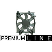 Mahle Air Con Condenser Fan fits Hyundai Accent II 2000-2005 1.3 1.5 1.6