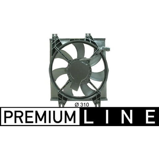 Mahle Air Con Condenser Fan fits Hyundai Accent II 2000-2005 1.3 1.5 1.6