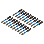 Draper Expert PZ-Type Impact Screwdriver Bits, No.2 x 50mm, 1/4" Hex (Pack of 20 Draper - Dynamic Drive