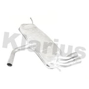 Klarius Box With Tail Pipe Rear fits VW Golf VI 2008-2012 1.4