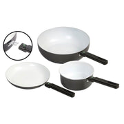 Bo-Camp Frying Pan Sprint Removable Handle Blk/White Dia 20cm Bo-Camp - Dynamic Drive