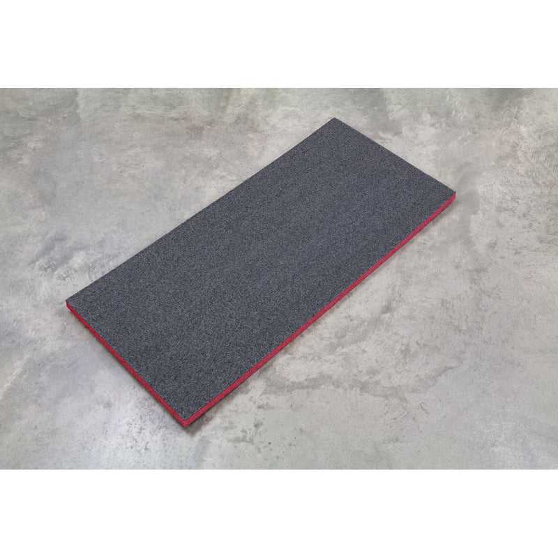 Sealey Easy Peel Shadow Foam Red/Black 1200 x 550 x 30mm SF30R Sealey - Dynamic Drive