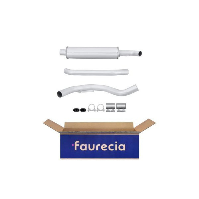 Hella Front Silencer Front fits Fiat Croma 2005-2011 1.8 2.2