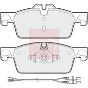 Apec Front Brake Pad Set PAD1806