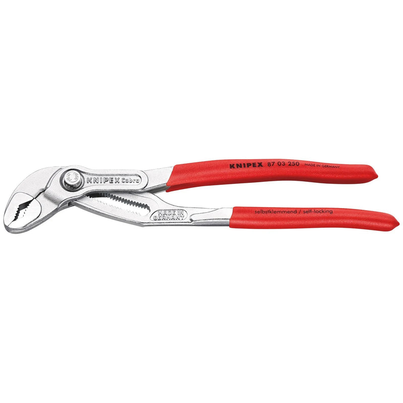 KNIPEX 87 03 250 SB Cobra® High-Tech Water Pump Pliers, 250mm - 87 03 250 SB - image 1