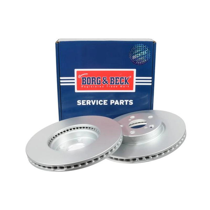 Borg & Beck Front & Rear Brake Discs & Pads fits Toyota Urban Cruiser 2009-2016