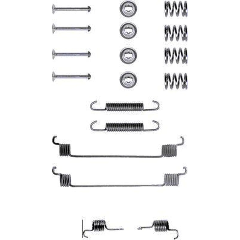 Mintex Brake Shoe Accessory Kit Rear fits Dacia Logan 2004-2012 1.2 1.4 1.5 1.6