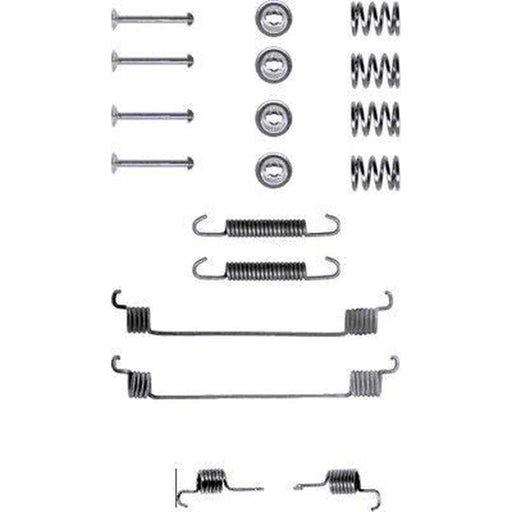 Mintex Brake Shoe Accessory Kit Rear fits Dacia Logan 2004-2012 1.2 1.4 1.5 1.6