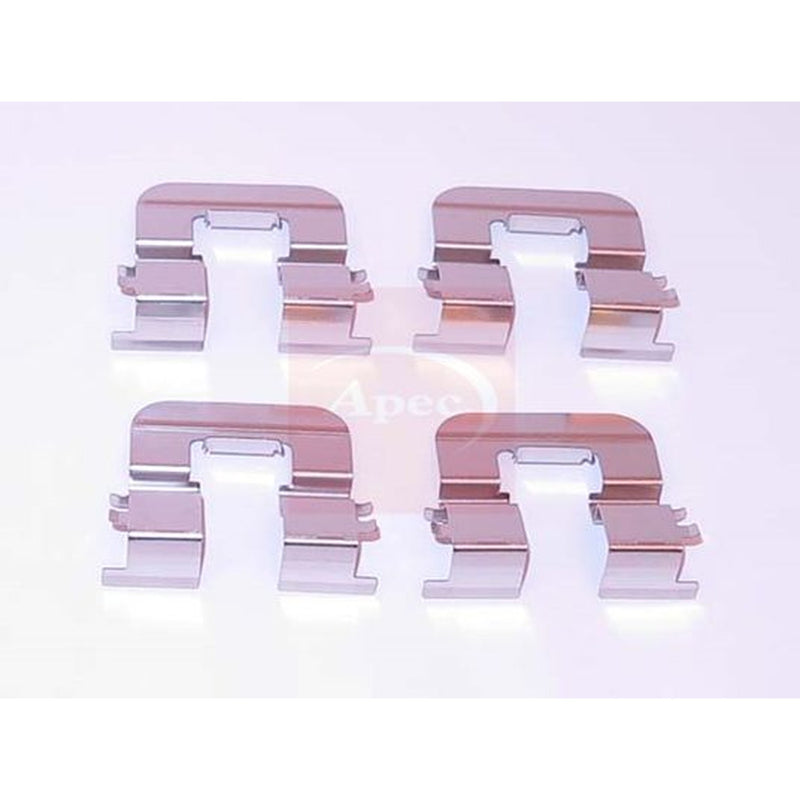Apec Brake Pad Accessory Fitting Kit Rear fits Hyundai I30 2011-2018 1.4 1.6