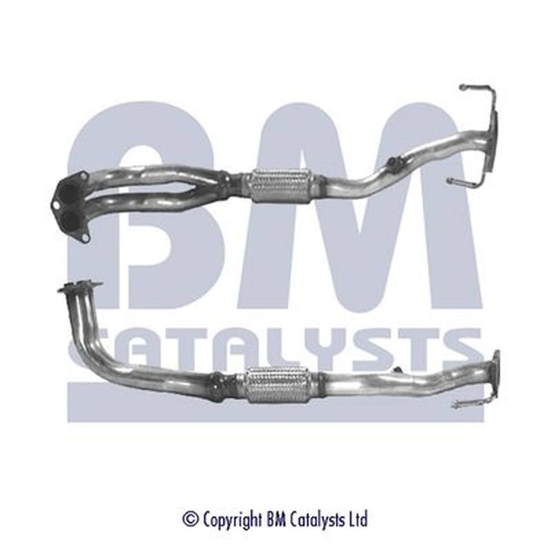 BM Catalysts Exhaust Pipe OD fits Mitsubishi Colt 1992-1996 1.6 1.8
