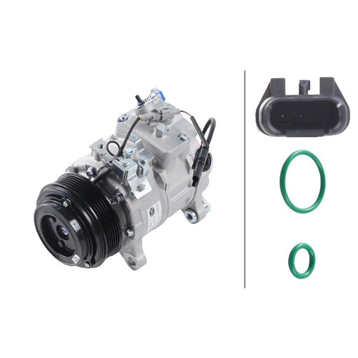 Hella Air Conditioning Compressor fits BMW 3 2011-2018