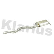 Klarius Box With Tail Pipe Rear fits VW Multivan 2003-2009 2.5