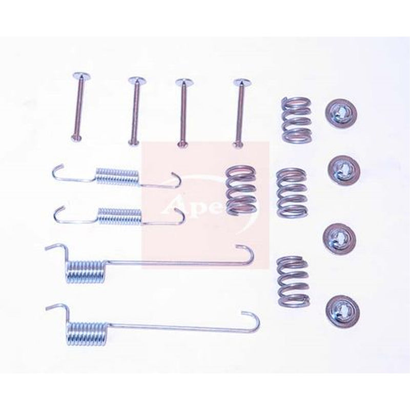Apec Parking Brake Shoe Accessory Kit Rear fits Nissan Interstar 2002-2006