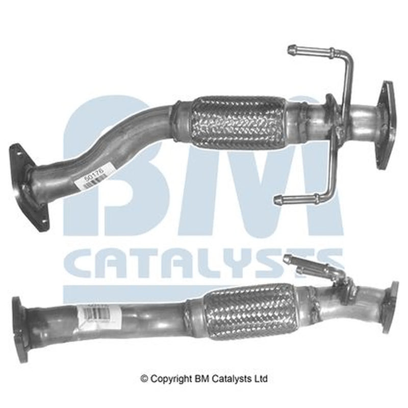 BM Catalysts Exhaust Pipe OD fits Hyundai Getz 2005-2009 1.5